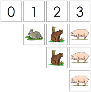 mammal numbers & counters - Montessori Print Shop