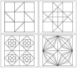 Geometric Art Patterns (Set 1) - Montessori Print Shop