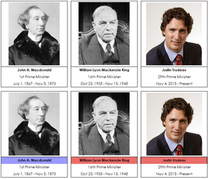 Canadian Prime Ministers - Montessori Print Shop