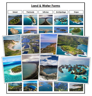 Land & Water Forms Bundle