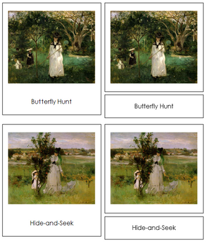 Berthe Morisot Art Cards - Montessori Print Shop