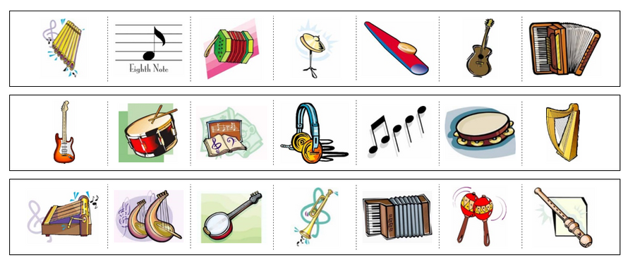 Music Cutting Work - Preschool Activity by Montessori Print Shop