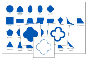 Montessori Geometry Cabinet Cards & Control Chart  - Montessori Print Shop