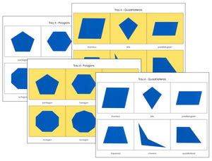 Geometry Cabinet Control Booklet - Montessori Print Shop