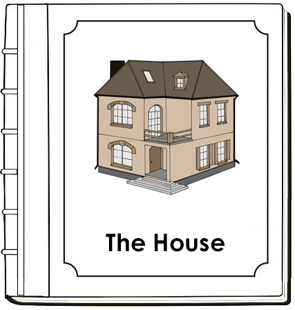 Parts of a House Nomenclature Book - Montessori Print Shop Digital Download
