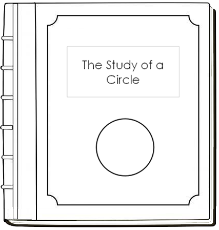 Study of a Circle Book - Montessori Print Shop Digital Download Geometry