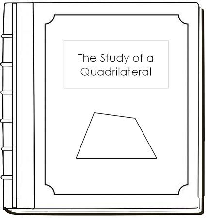 Study of a Quadrilateral Geometry Book - Montessori Print Shop Digital Download
