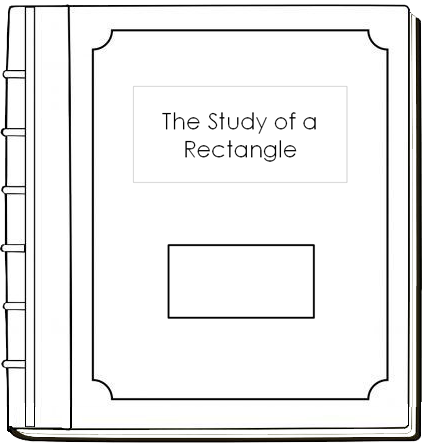 Study of a Rectangle Geometry Book - Montessori Print Shop Digital Download