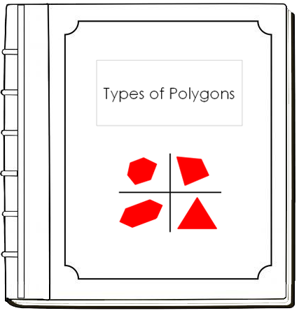 Polygons (complex concepts) Geometry Book - Montessori Print Shop Digital Download