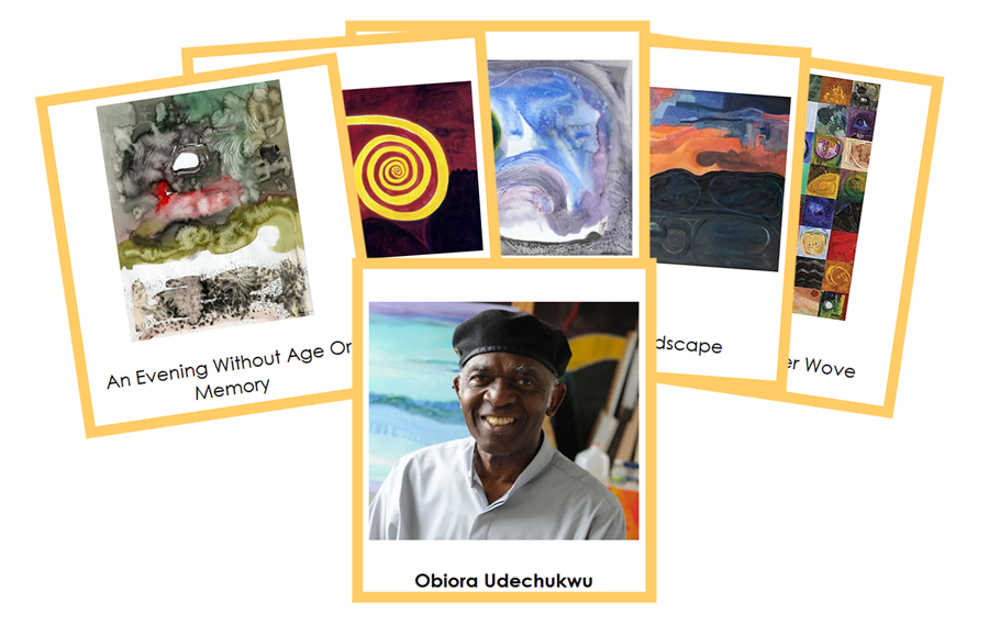 Obiora Udechukwu 3-Part Art Cards (color-coded) - Montessori Print Shop Digital Download