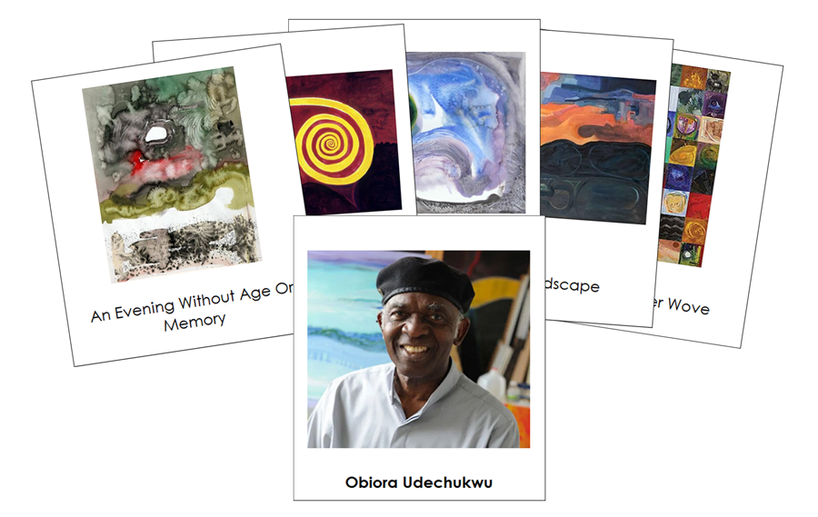 Obiora Udechukwu 3-Part Art Cards - Montessori Print Shop Digital Download