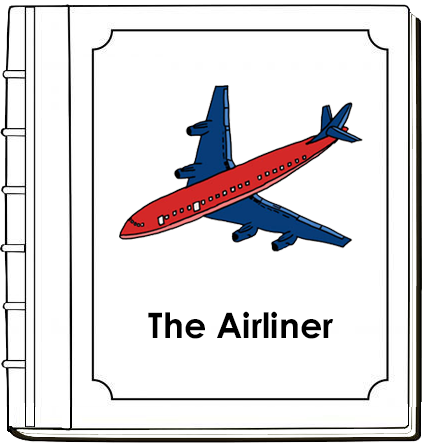 Parts of an Airliner Nomenclature Book - Montessori Print Shop Digital Download