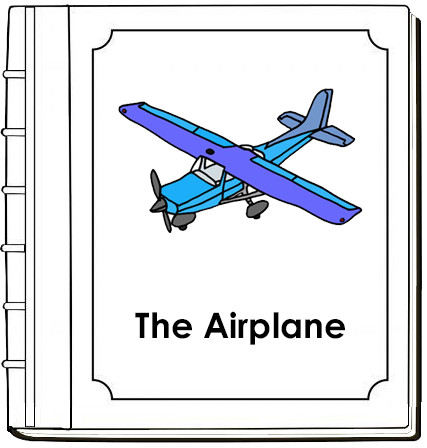 Parts of an Airplane Nomenclature Book - Montessori Print Shop Digital Download