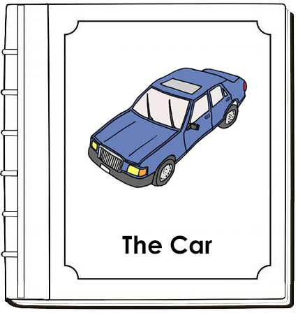 Parts of a Car Nomenclature Book  - Montessori Print Shop Digital Download