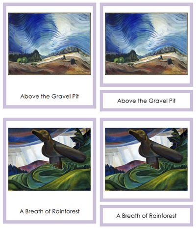 Art Cards Bundle (Set 1) - Montessori Print Shop Digital Download