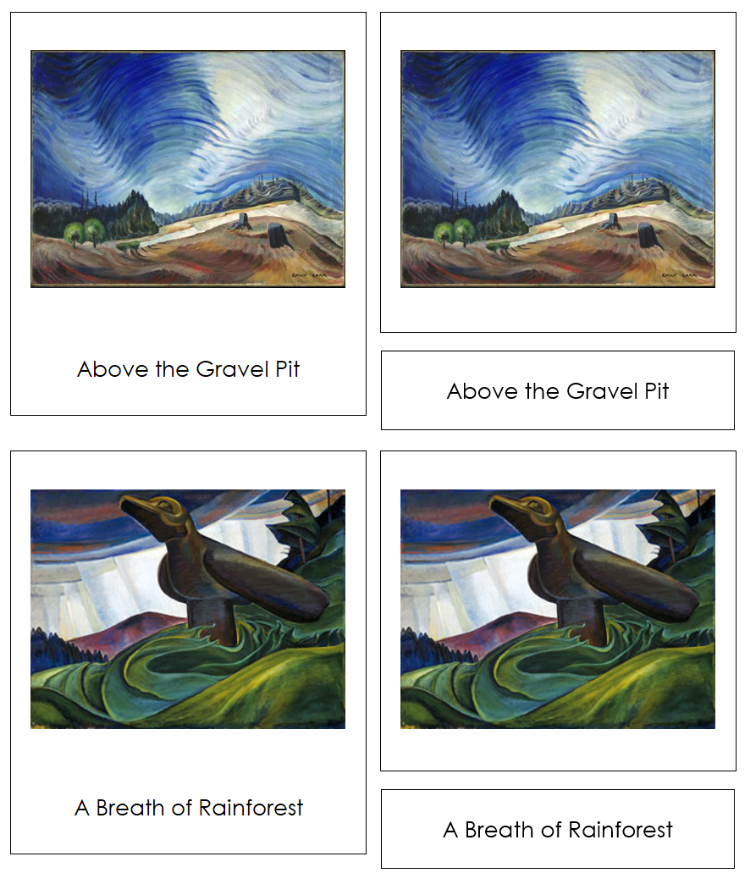 Art Cards Bundle - Montessori Art Cards