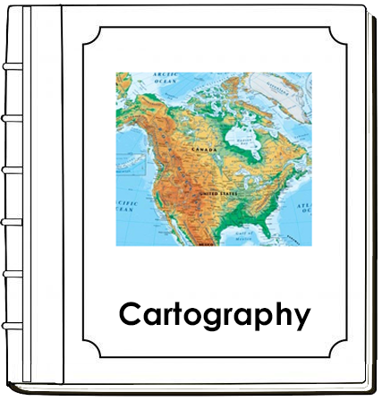 Cartography Nomenclature Book - Montessori Print Shop Digital Download