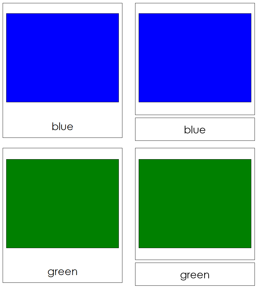 Types of Clothing 3-Part Cards by Montessori Print Shop