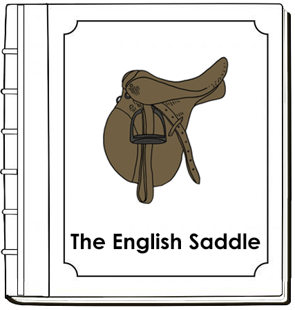 English Saddle Nomenclature Book (red) - Montessori Print Shop Digital Download