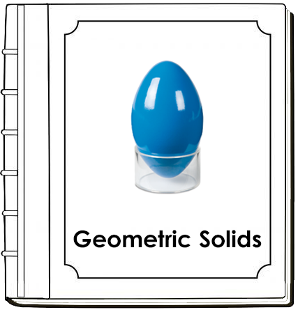 Geometric Solids Book - Montessori Print Shop Digital Download 