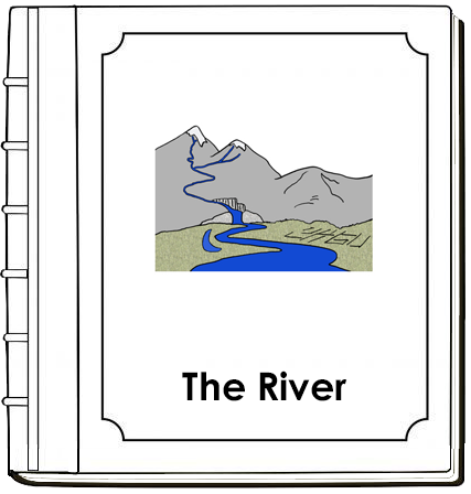Parts of a river nomenclature book - Montessori Print Shop Digital Download