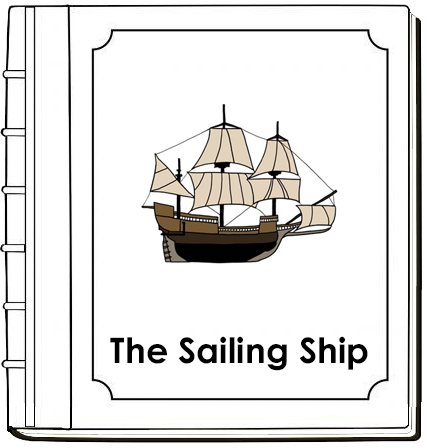 Parts of a Sailing Ship Nomenclature Book - Montessori Print Shop Digital Download
