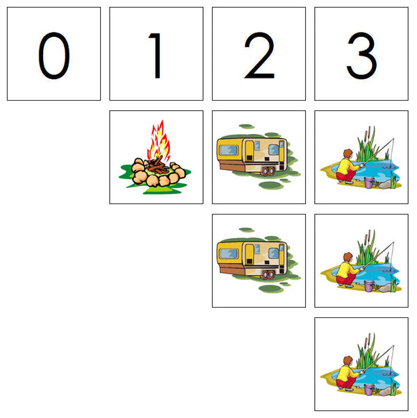 Printable Preschool Numbers & Counters - Montessori Print Shop