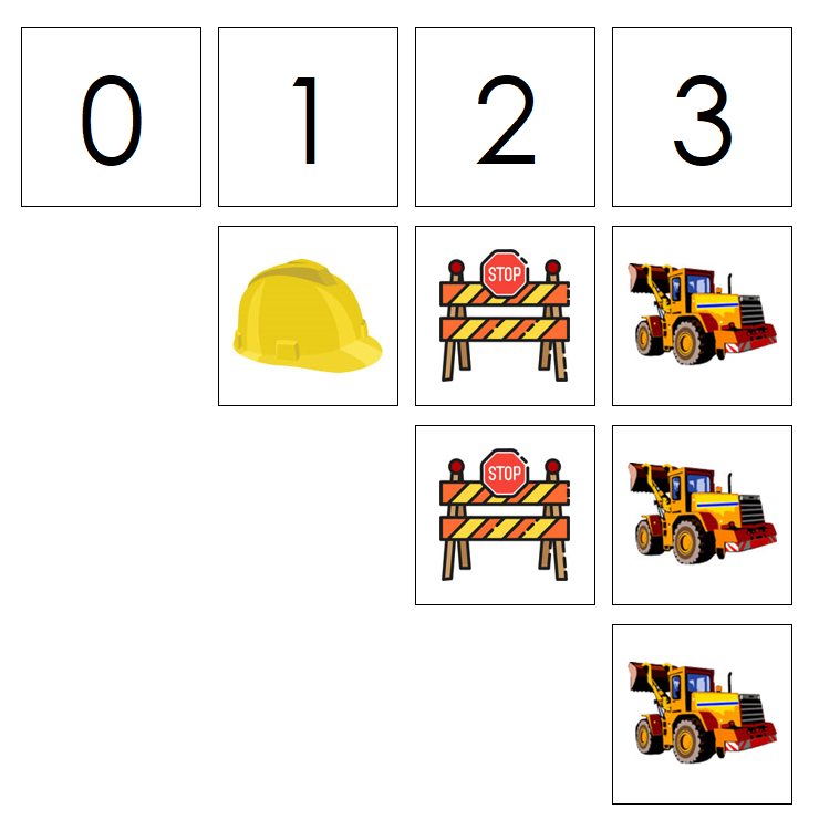 Numbers & Construction Counters - Montessori Print Shop preschool math