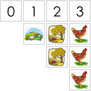 farm numbers & counters - Montessori Print Shop