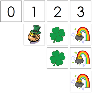 St. Patrick's Day numbers & counters - Montessori Print Shop