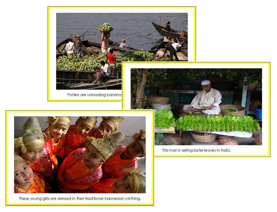 Asia Geography Bundle - Montessori Print Shop Digital Download