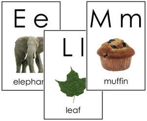 Montessori Toddler Phonetic Alphabet Cards