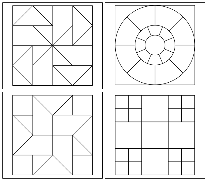Geometric Art Patterns (Set 2) - Montessori Digital Download ...