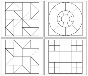 Geometric Art Patterns (Set 2) - Montessori Print Shop