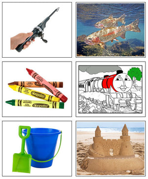 Association of Objects - preschool printable by Montessori Print Shop