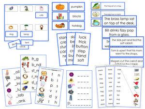 Montessori Blue Language Series Bundle - Montessori Print Shop phonetic language program