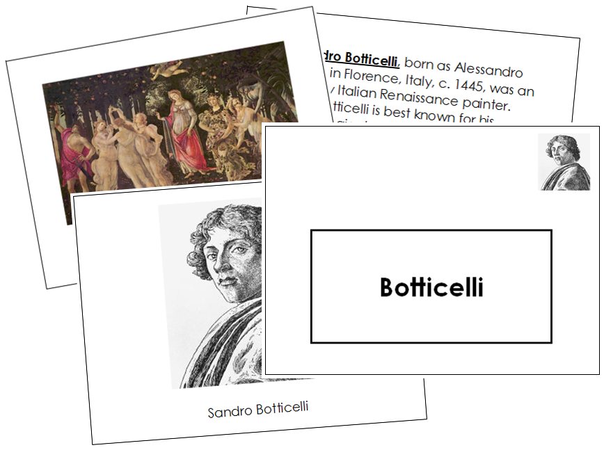 Sandro Botticelli Art Book
