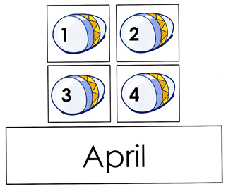 April Calendar Tags