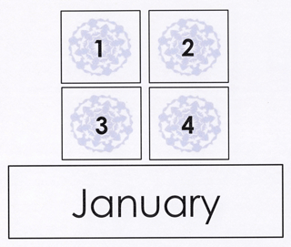 January Calendar Tags