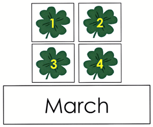 March Calendar Tags