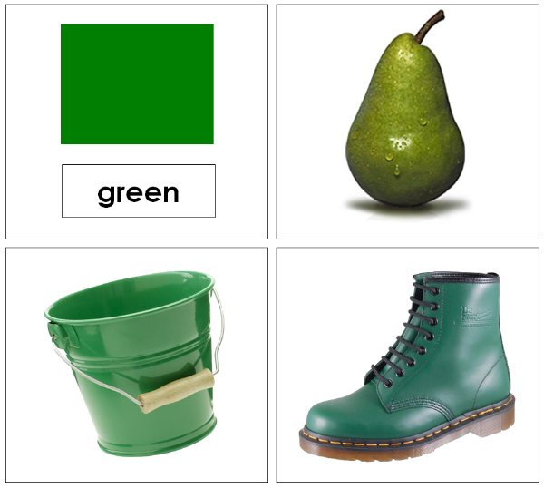 Montessori Toddler Color books