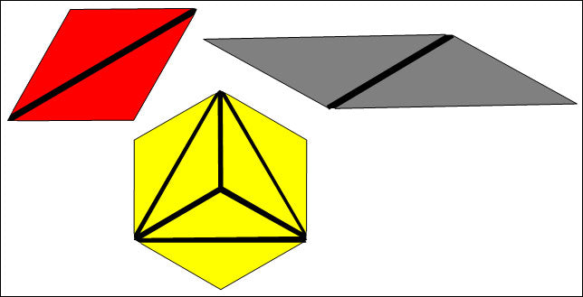 Constructive Triangles - Large Hexagonal Box