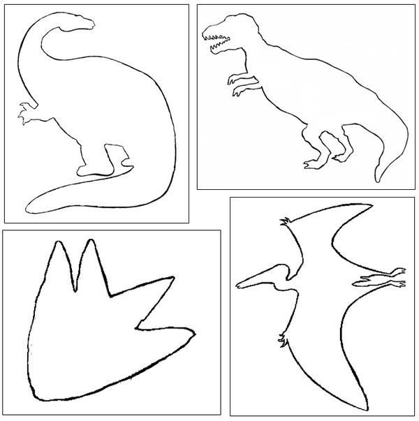 Dinosaur Cutting & Pin Poke - Montessori Digital Download - Montessori ...