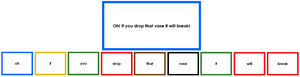 Elementary Montessori Grammar Box 9 (interjections) - Montessori Print Shop