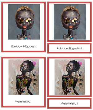 Ndidi Emefiele 3-Part Art Cards - Montessori Print Shop