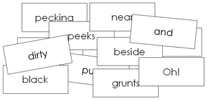 Montessori Farm Game Labels - Montessori Print Shop grammar