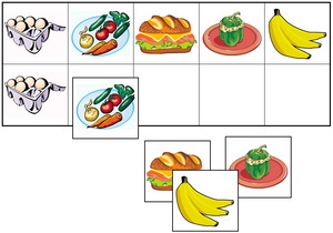 Food Match-Up & Memory Game - Montessori Print Shop