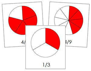 Fraction Cards - Montessori Print Shop