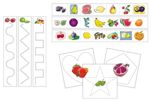 Fruit Cutting Work - Preschool Activity by Montessori Print Shop