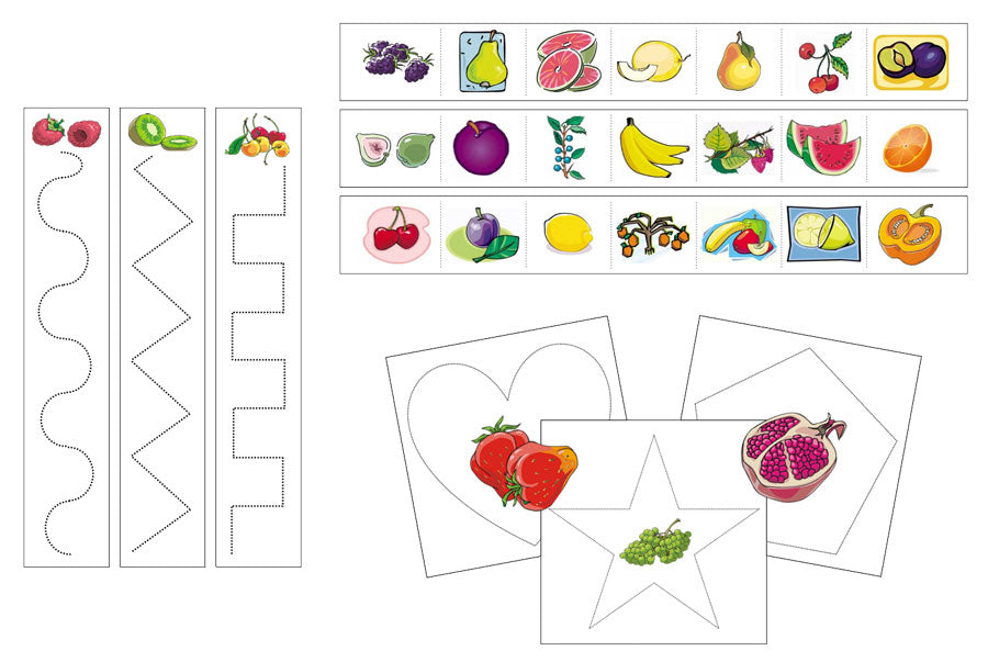 Fruit Cutting Work - Preschool Activity by Montessori Print Shop